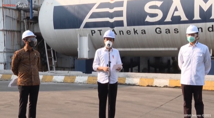Jokowi: Pemerintah Berupaya Memenuhi Kebutuhan Oksigen Nasional