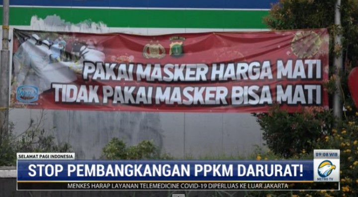 130 Petugas Sekat Jalan Raya Bogor 16 Jam