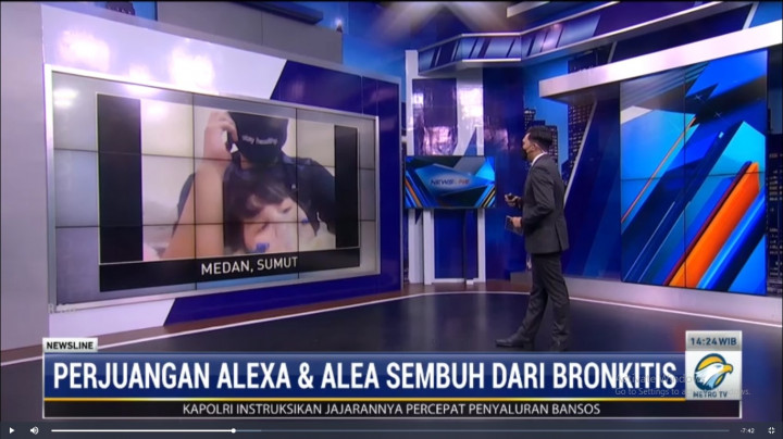Dukung si Kembar Alexa dan Alea Berjuang Melawan Asma Bronkitis