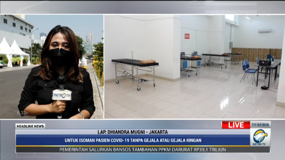 Rusun Pasar Rumput Resmi Dipakai untuk Isoman Pasien Covid-19