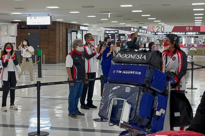 Dubes RI untuk Jepang Sambut 13 Atlet Indonesia untuk Olimpiade Tokyo