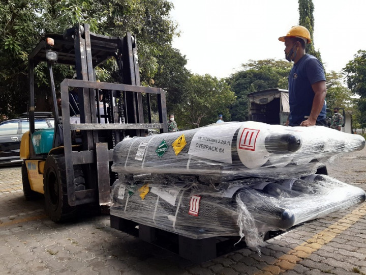 Solo Terima Bantuan 200 Tabung Oksigen