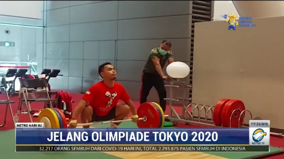 Atlet Angkat Besi Indonesia Mulai Berlatih Jelang Laga di Olimpiade Tokyo