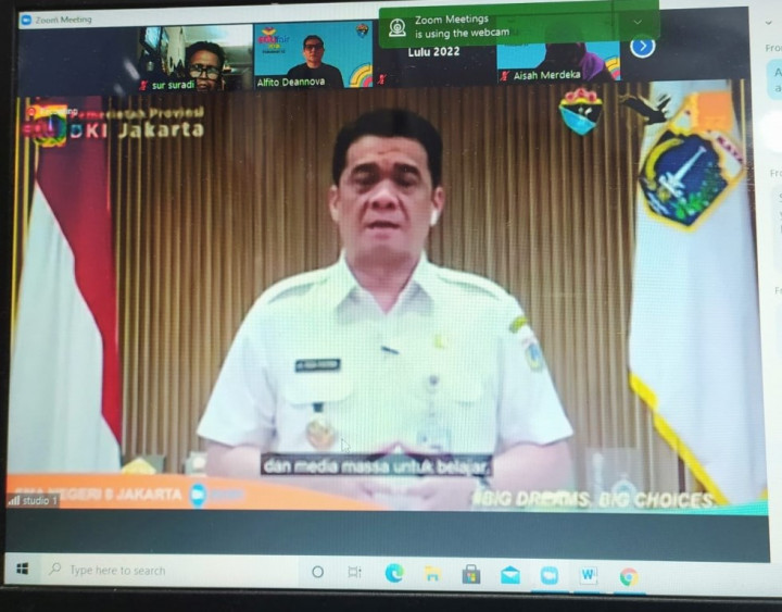 Wagub DKI Dorong Pelajar Gapai Cita-Cita Tinggi