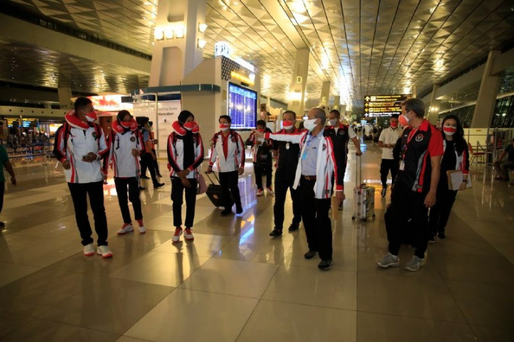 Rombongan 2 Cabor Berangkat ke Tokyo untuk Berlaga di Olimpiade