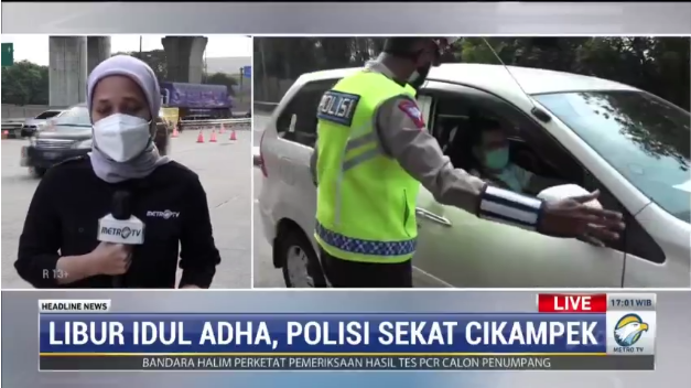 Libur Iduladha, Penyekatan Tol Jakarta-Cikampek Lengang