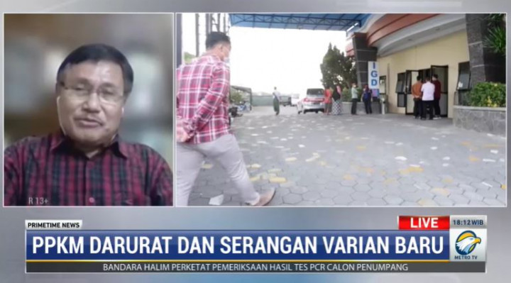 Waspada Pak Jokowi, Kata Epidemiolog Unair: PPKM Darurat Belum Efektif