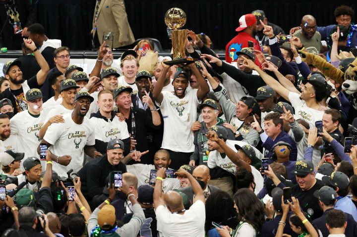 Luar Biasa! Milwaukee Bucks Jadi Juara Baru NBA