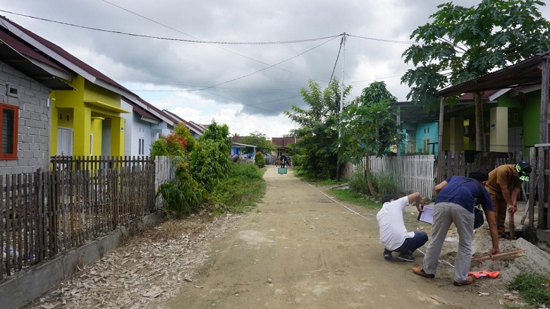 762 unit rumah subsidi di Gorontalo dapat bantuan PSU dari pemerintah. Foto: Kementerian PUPR