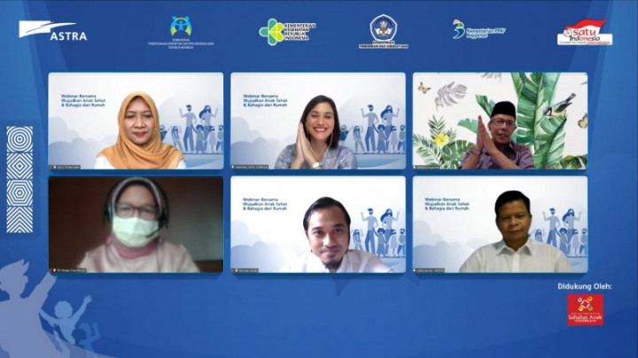 Astra Ajak Masyarakat Wujudkan Anak Sehat dan Bahagia dari Rumah