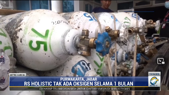 Oksigen di RS Holistic Purwakarta 1 Bulan Kosong, 19 Nyawa Tak Tertolong
