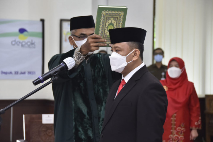Mantan Kepala Badan Kepegawaian Dilantik Jadi Sekda Kota Depok