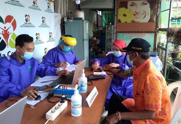 Vaksinasi Covid-19 Dosis Pertama di Jepara Capai 15%