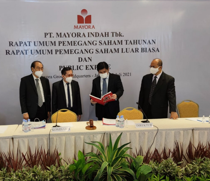 Mayora Indah Tebar Dividen Rp1,16 Triliun