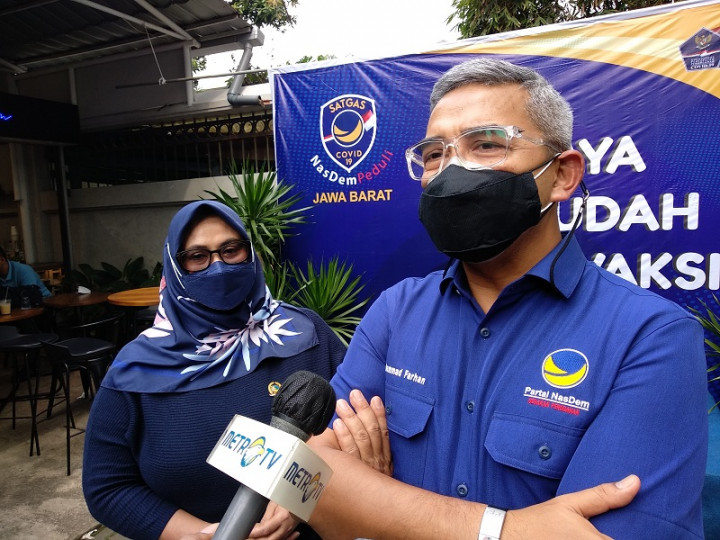 Vaksinasi di DPW NasDem Jabar akan Dilakukan Secara Berkelanjutan