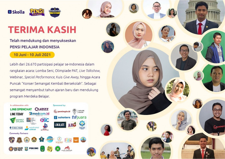 Pensi Pelajar Indonesia, Pertemukan Siswa dari Sabang Sampai Merauke