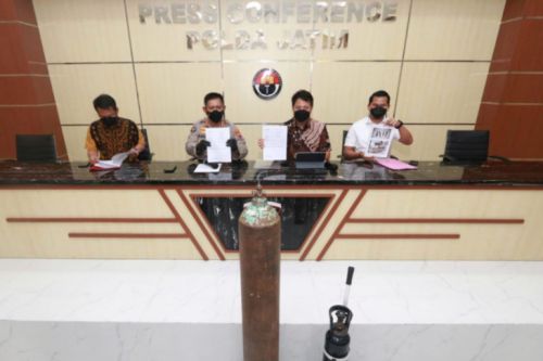 Polda Jatim Pastikan Tidak Ada Oksigen Palsu di Tulungagung