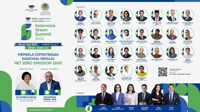 Indonesia Green Summit 2021, Membela Kepentingan Nasional Menuju <i>Net Zero Emission</i> 2060