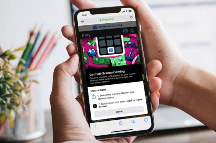 Facebook Boyong Gaming Cloud ke Perangkat Apple dengan Aplikasi Web