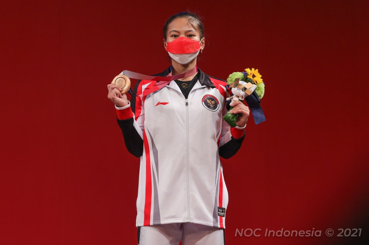 Kata Windi Cantika Usai Raih Medali Pertama Indonesia di Olimpiade Tokyo, Sempat Alami Ini Saat Tanding