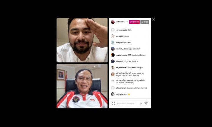Menpora dan Raffi Ahmad Mau Pecahkan Rekor Olahraga, Apa Kira-kira?