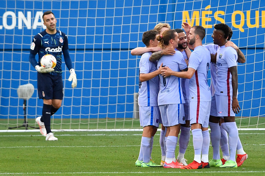 Barcelona Vs Girona: Memphis Depay Cetak Gol Debut, Barca Menang 3-1