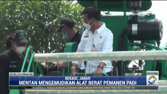 Mentan: Stok Beras Cukup untuk Kebutuhan Pangan Nasional