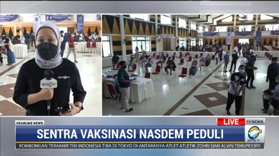 Gelar Sentra Vaksinasi di Karawang, Partai NasDem Siapkan Seribu Dosis Vaksin