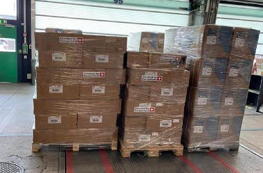 Indonesia Terima Bantuan 600 Konsentrator Oksigen dan APD dari Swiss