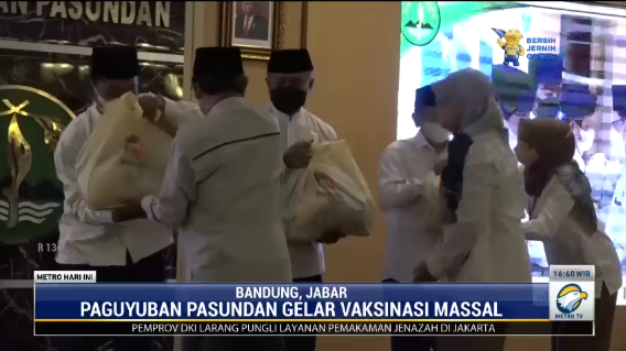 Paguyuban Pasundan Gelar Vaksinasi Massal untuk Pendidik dan Veteran