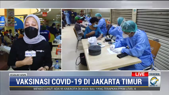 700 Warga Ikut Vaksinasi NasDem Peduli di Pulo Gadung