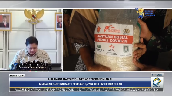 PPKM Level 4 Berlanjut, Bansos Ditambah