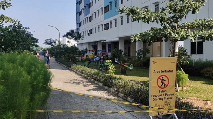 Hasil PPKM Darurat, Jumlah Pasien di Rusun Nagrak Merosot