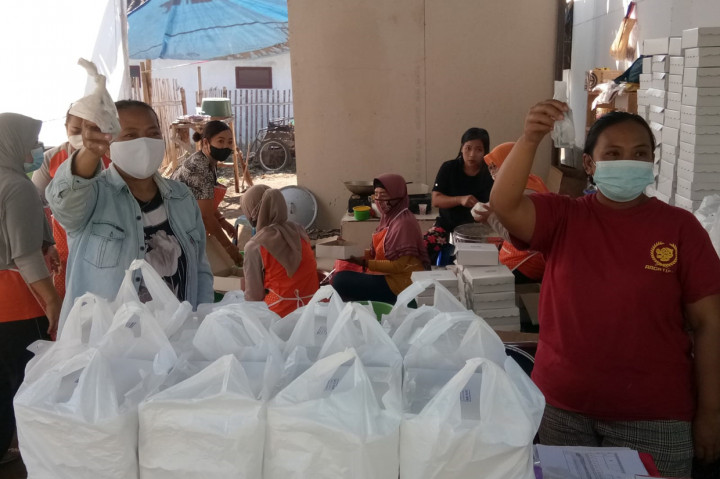 Kepedulian Warga Gadang Kota Malang Bangun Dapur Umum untuk Pasien Isolasi Mandiri