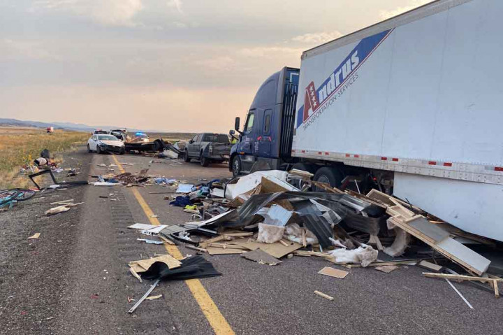Delapan Meninggal Kecelakaan Lalu Lintas akibat Badai Pasir di AS
