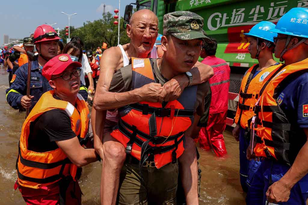 Korban Meninggal Akibat Banjir di Henan Bertambah Jadi 69 Orang