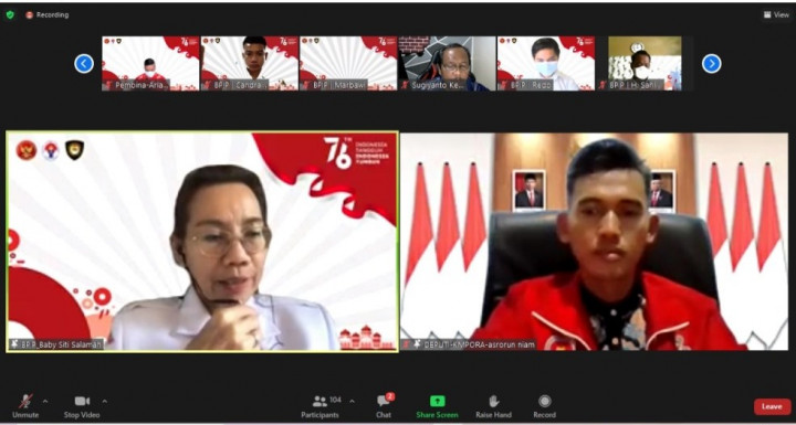 BPIP Berharap Paskibraka Menjadi Pelopor Merawat Pancasila