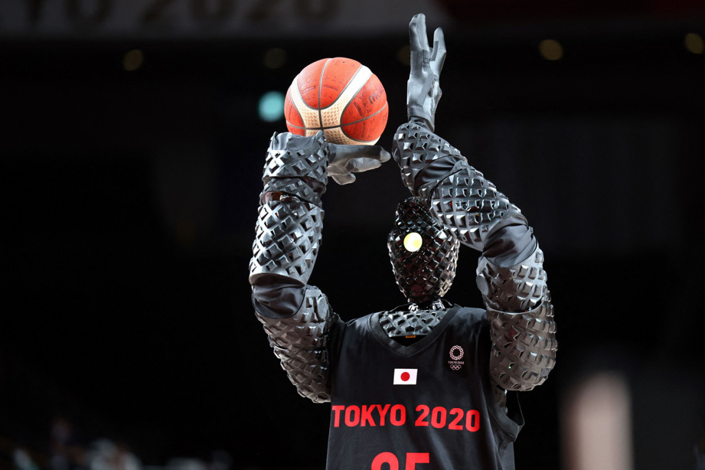 Canggih! Robot Ini Pamer Kemampuan Basket di Olimpiade 2020