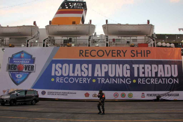 KM Umsini Disiapkan Jadi Tempat Isolasi Covid-19 di Makassar