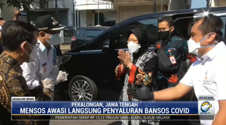 Blusukan ke Pekalongan, Menteri Risma Masih Temukan Data Kacau Bansos