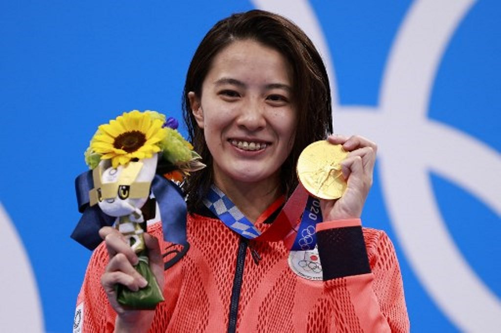 Perenang tuan rumah Yui Ohashi. (Foto: AFP/Odd Andersen)