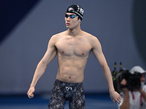 Perenang Muda Korsel Pecahkan Rekor Asia di Olimpiade Tokyo