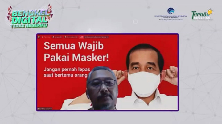 Kominfo: Masyarakat Harus Aktif Menangkis Konten Hoaks di Medsos