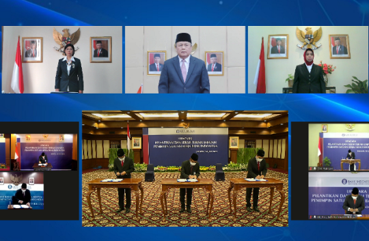 Gubernur BI Lantik 7 Pemimpin Baru Kantor Perwakilan