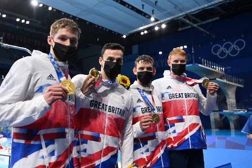 Tim Renang Britania Sabet Emas, AS Enggak Kebagian Medali