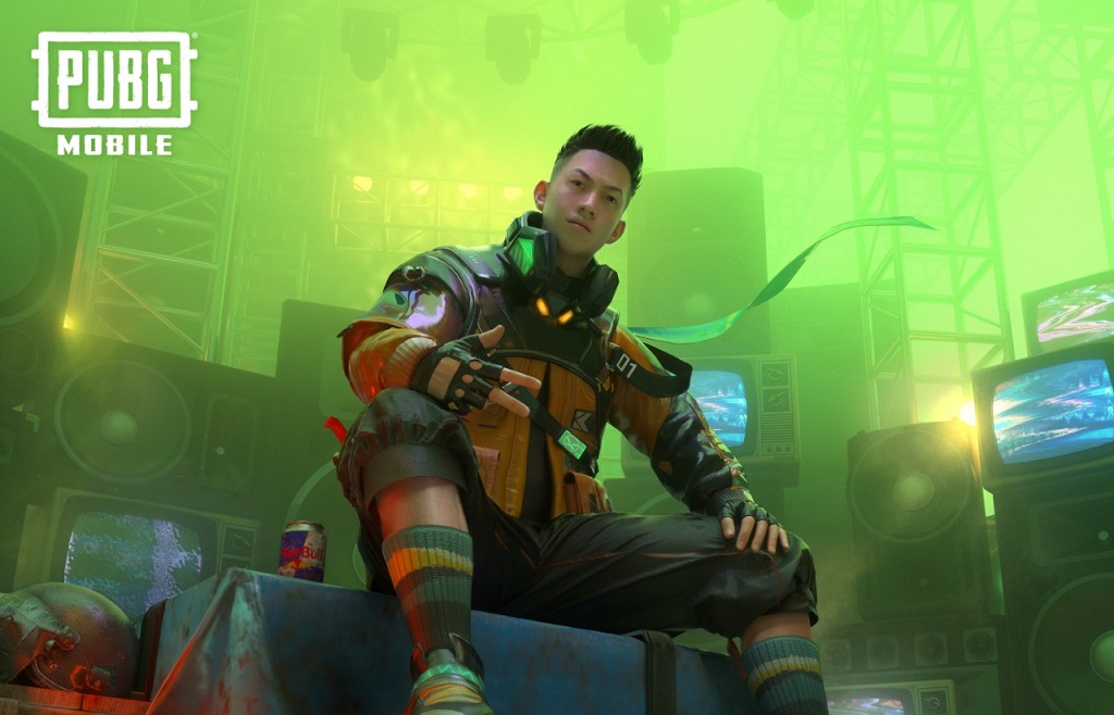 Animasi karakter Rich Brian di game PUBG Mobile.