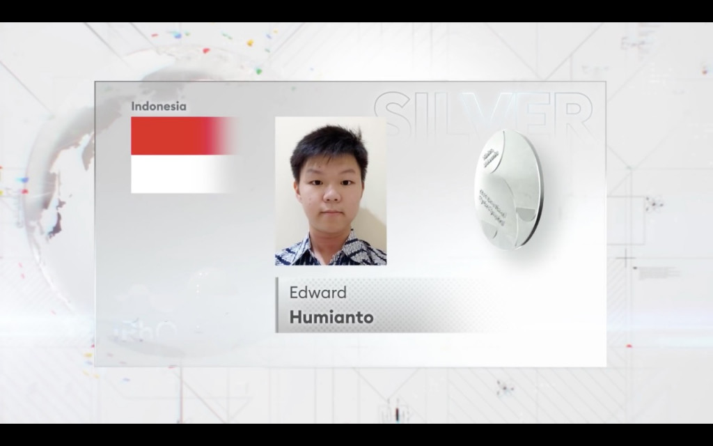 Salah satu pelajar Indonesia peraih medali perak olimpiade fisika internasional. Foto: Dok Kemendikbudristek.