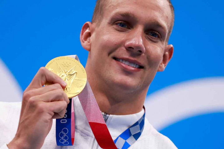 Renang Olimpiade: Caeleb Dressel Rebut Emas 100m Gaya Bebas Putra
