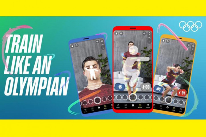 Snapchat Ajak Meriahkan Olimpiade dengan Augmented Reality