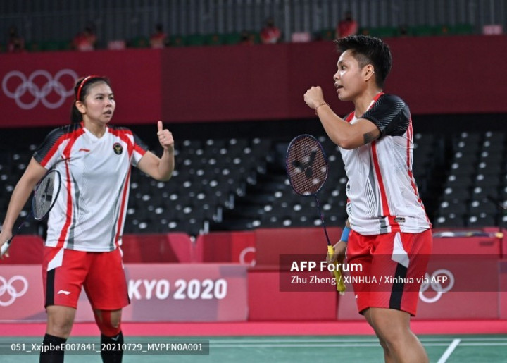 Greysia/Apriyani Ungkap Kunci Atasi Wakil Tiongkok